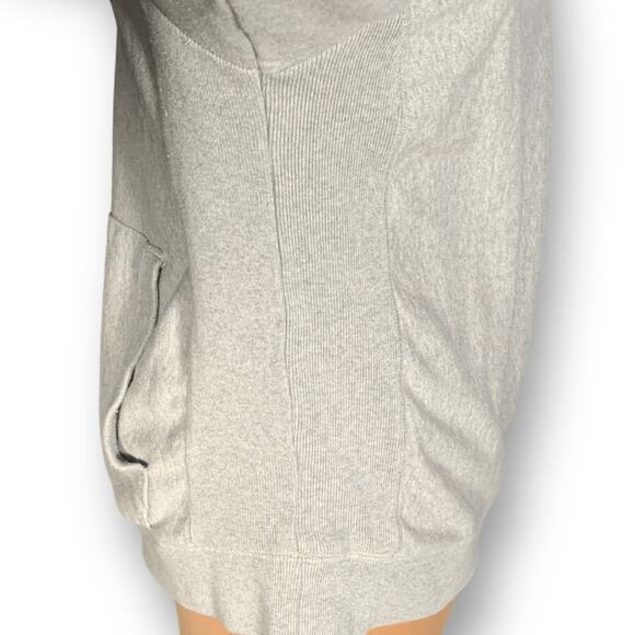 Feltics Gray Hoodie Sweatshirt Korean Streetwear New Standard Graphic Pullover - Picture 4 of 10